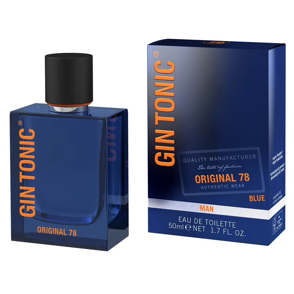 Туалетна вода для чоловіків Original 78 Blue Gin Tonic 50 мл - фото 3