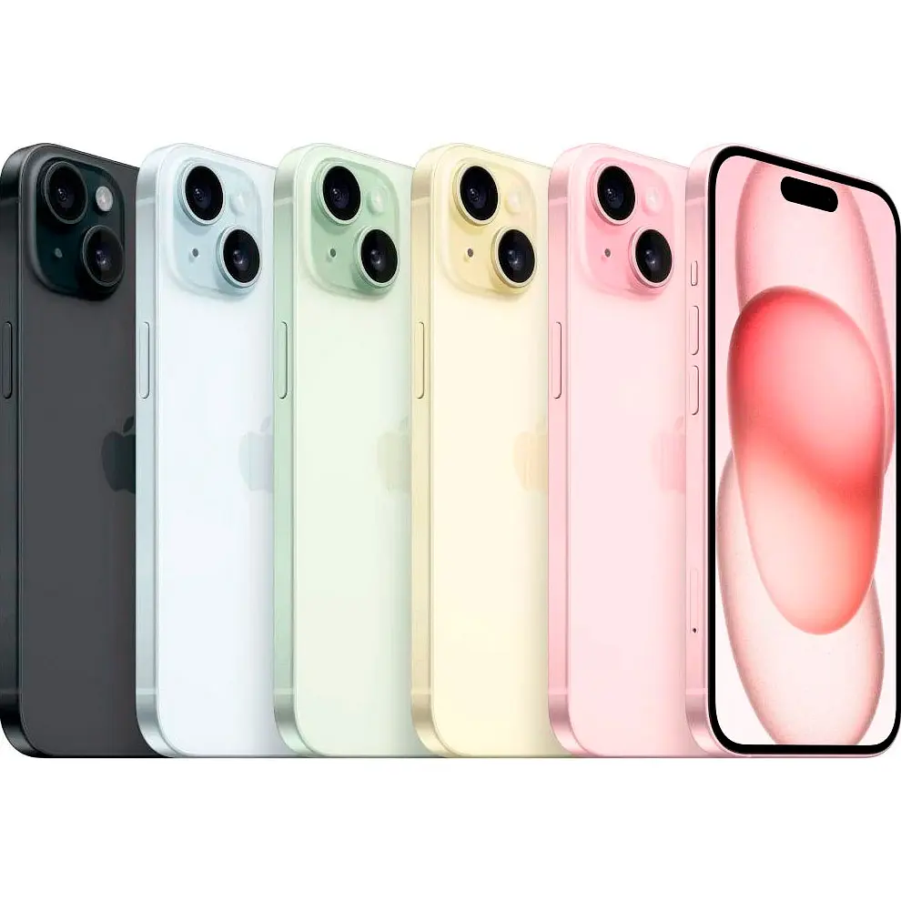 Смартфон Apple iPhone 15 Plus 256GB Pink (MU193) [92594] - фото 16