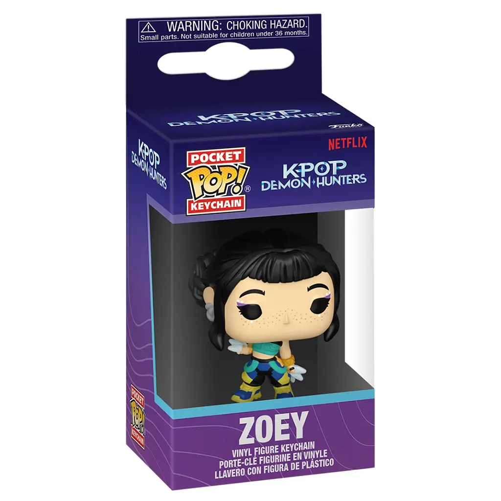 Брелок Funko Pop на кліпсі серії Кейпоп-мисливиці на демонів - Зої (95688) - фото 2