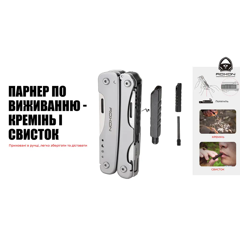 Мультитул Roxon Flash S803E (20 в 1) - фото 14