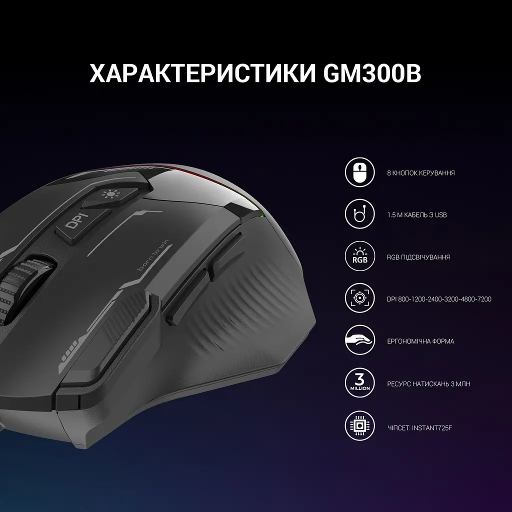 Миша GamePro (GM385) - фото 9