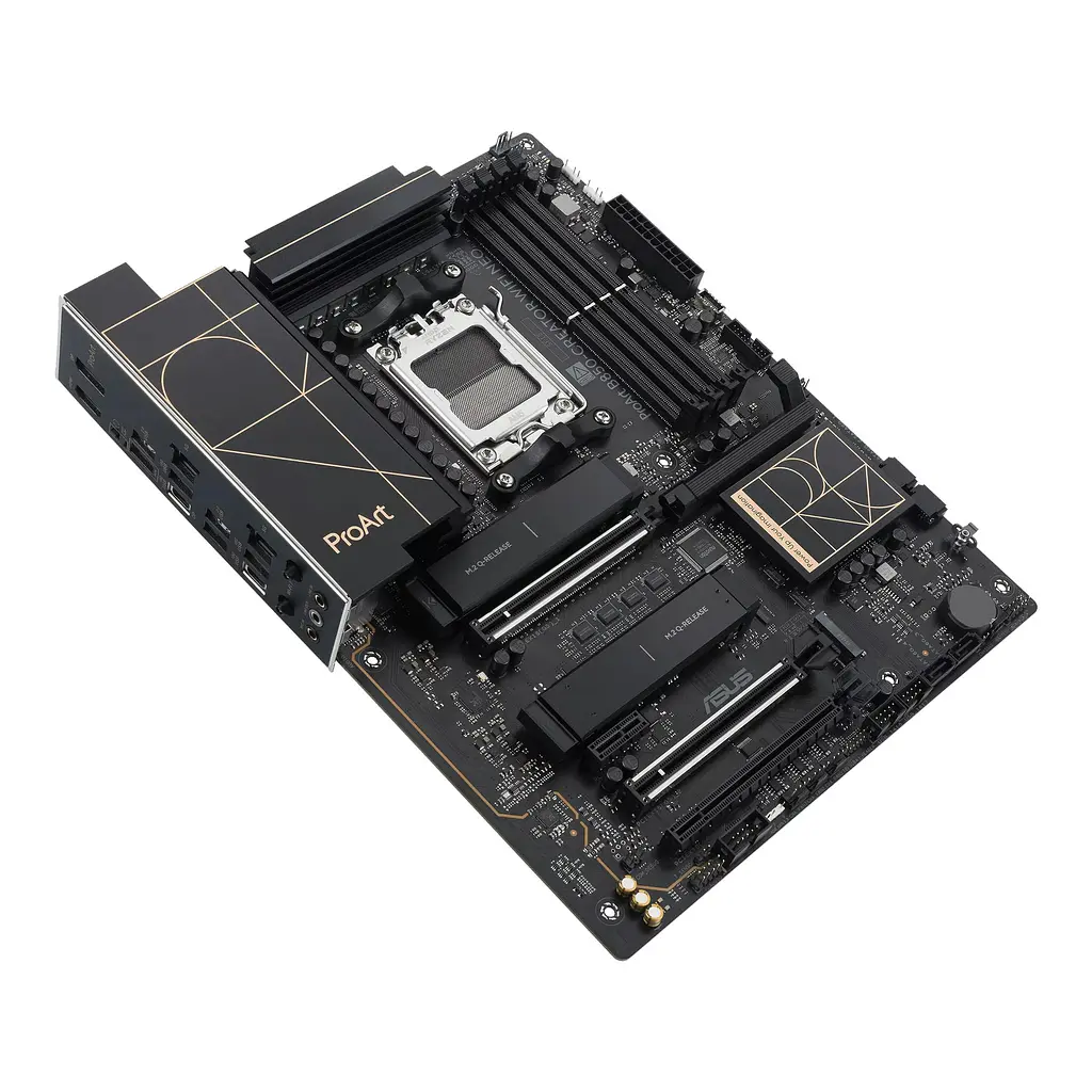 ASUS Материнська плата ASUS PROART B850-CREATOR WIFI NEO sAM5 B850 4xDDR5 M.2 HDMI DP USB Type-C Wi-Fi BT ATX - фото 5