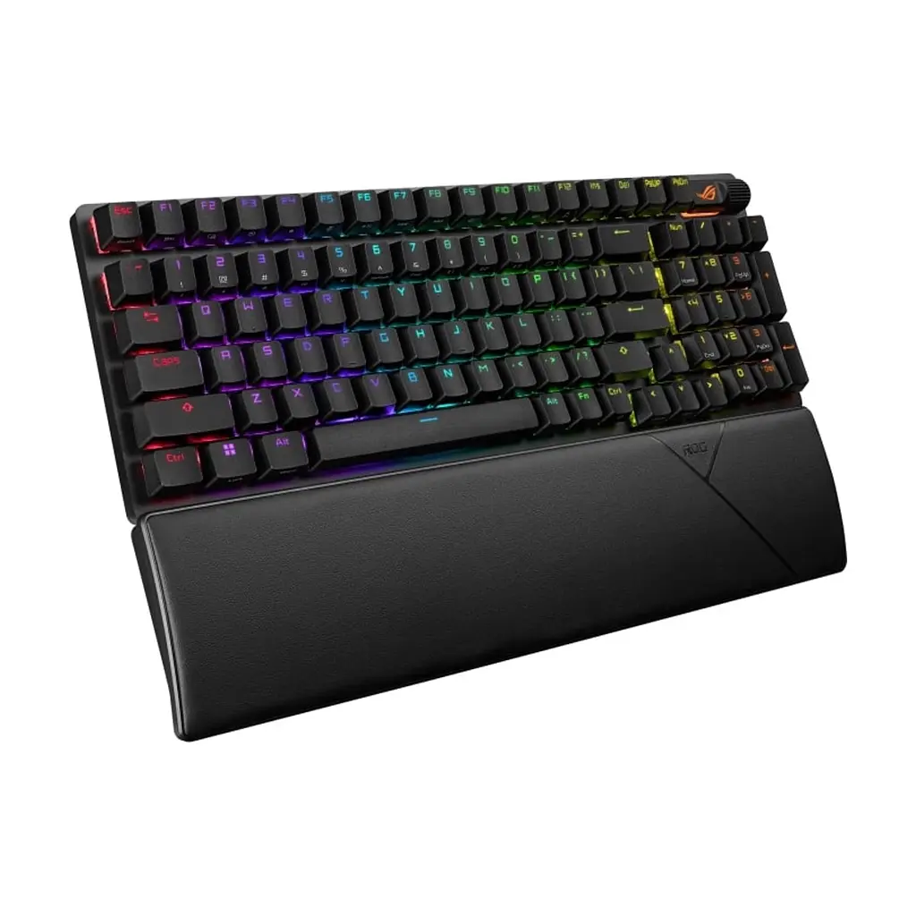 Клавіатура ASUS ROG Strix Scope II X NX Snow V2 ABS USB UA Black (90MP037A-BKMA00) - фото 6