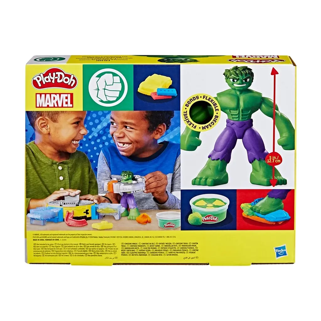 Набір для творчості Hasbro Play-Doh Marvel Hulk (F9826)