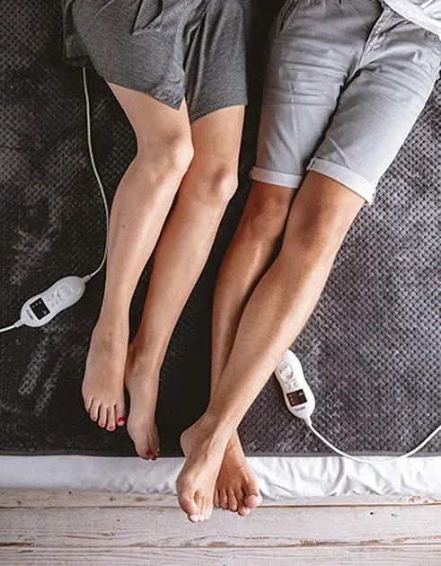 Ковдра електрична Camry CR 7417, 2 x 60 Вт сіра - фото 4