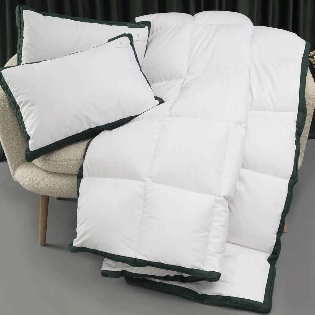 Ковдра антиалергенна MirSon Imperial Satin Luxe літня 215х155 см біла - фото 2