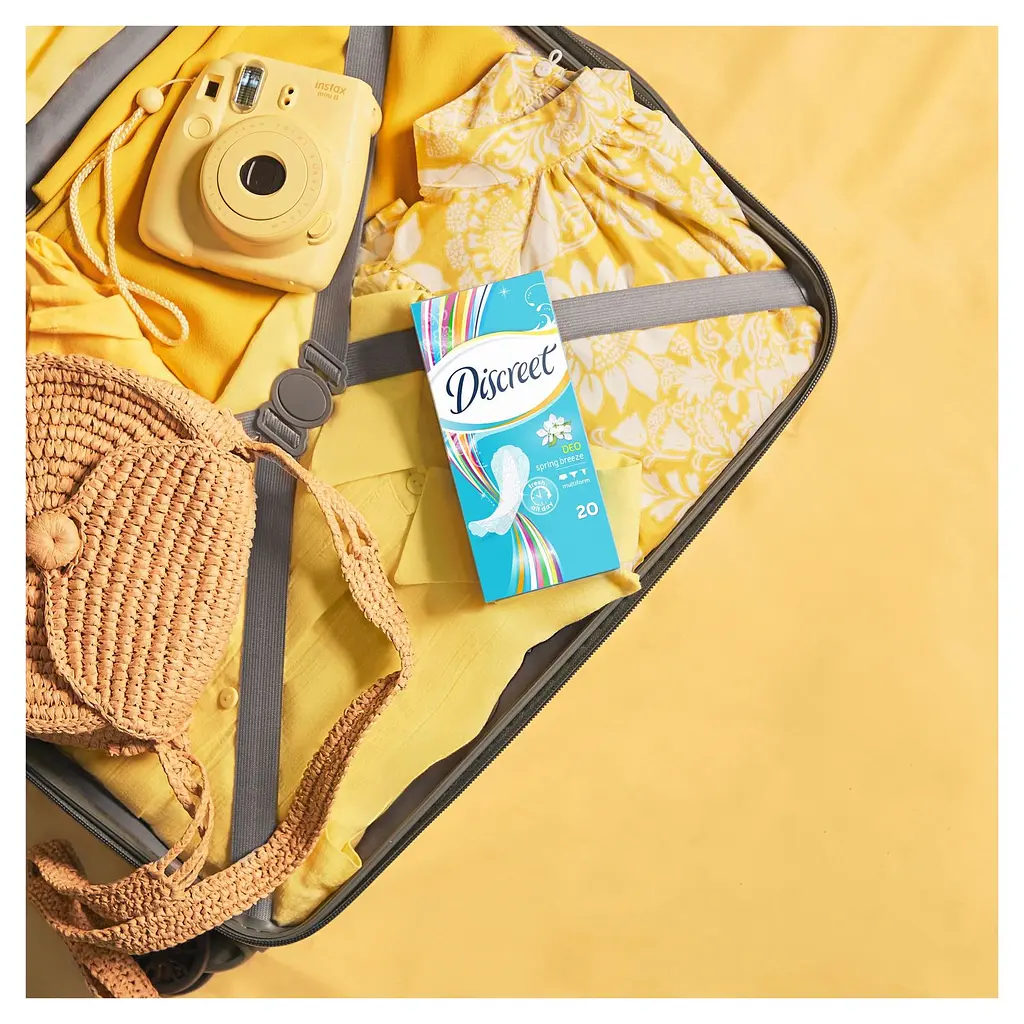 Ежедневные прокладки Discreet Deo Spring Breeze 60 шт. - фото 10