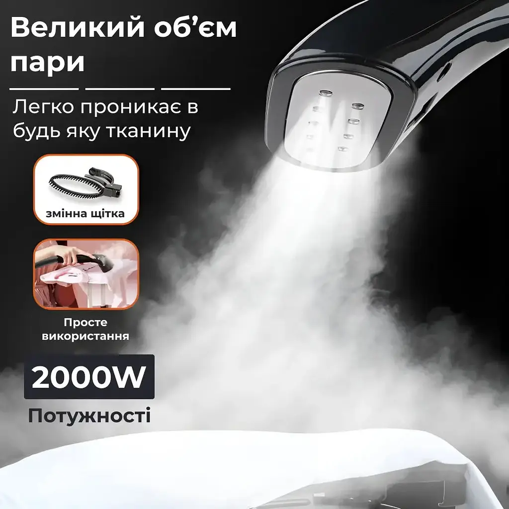 Парова праска Sokany SK-4013 рожева - фото 4
