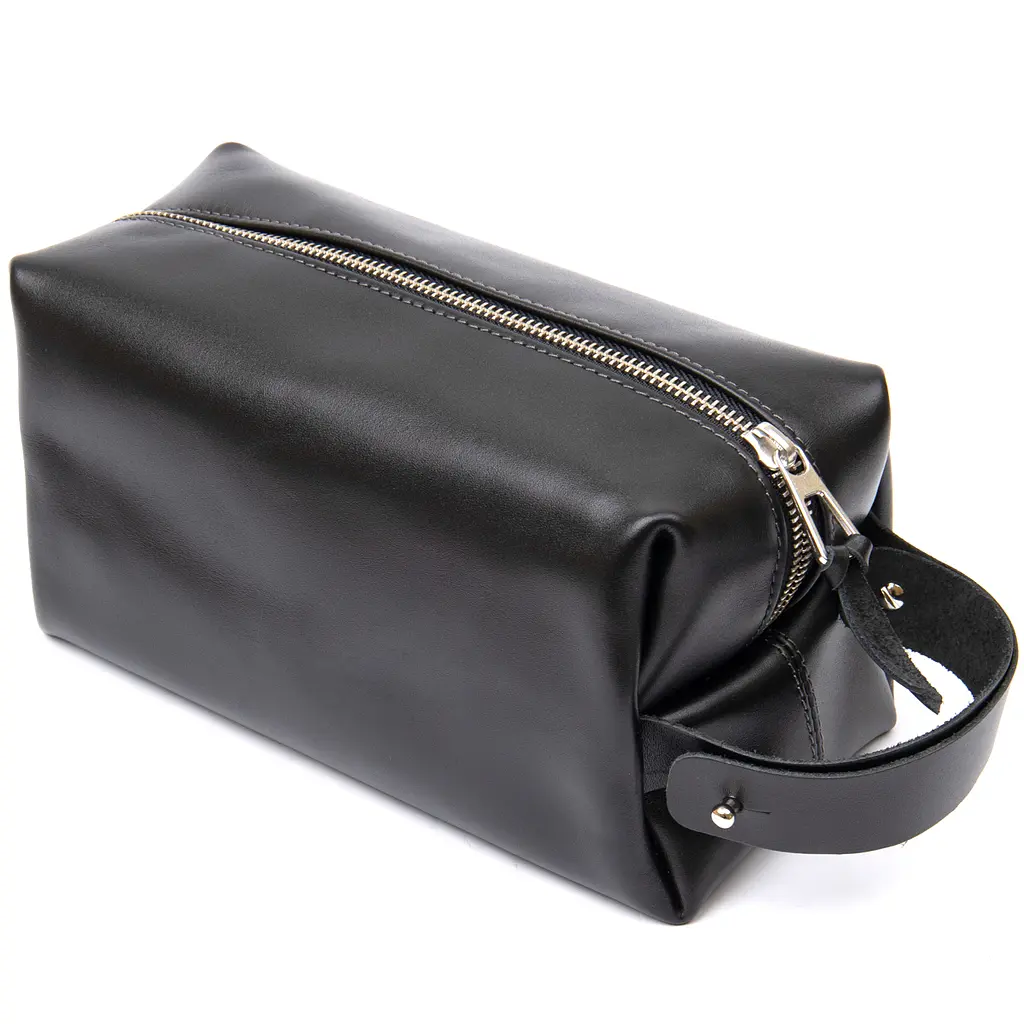 Чоловіча шкіряна косметичка GRANDE PELLE 21х11х9 см acs0018591 - фото 2