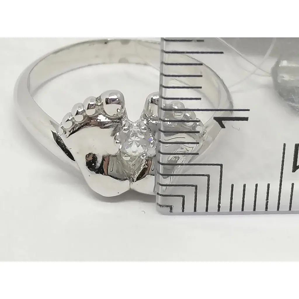 Срібне кільце Qvaliz з фіанітами. 901-00773 18 - фото 5