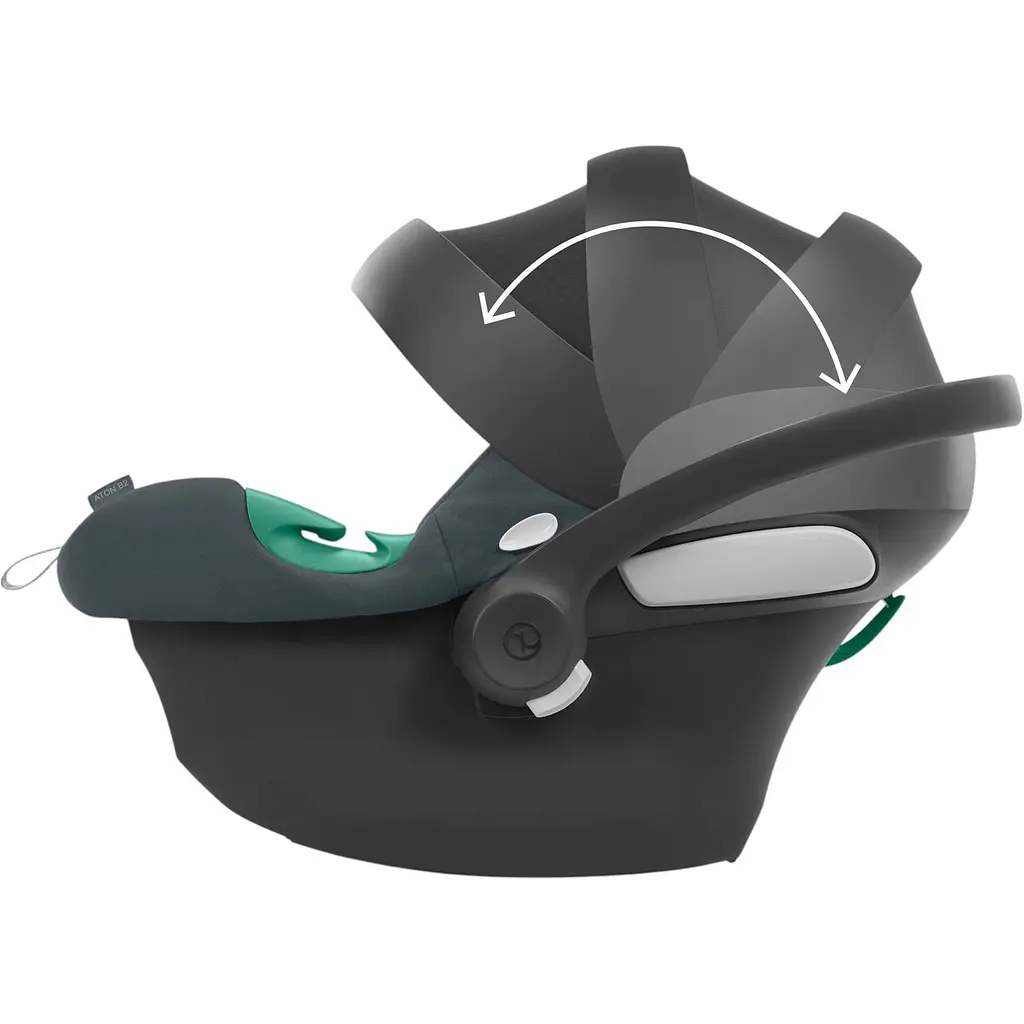 Автокрісло Cybex Aton B2 i-Size темно-сіре (521003593) - фото 4