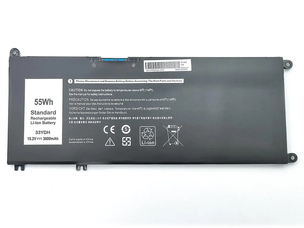 Акумулятор 33YDH для Dell G7 15 7588 Series (15.2V 56Wh 3500 mAh) - фото 2