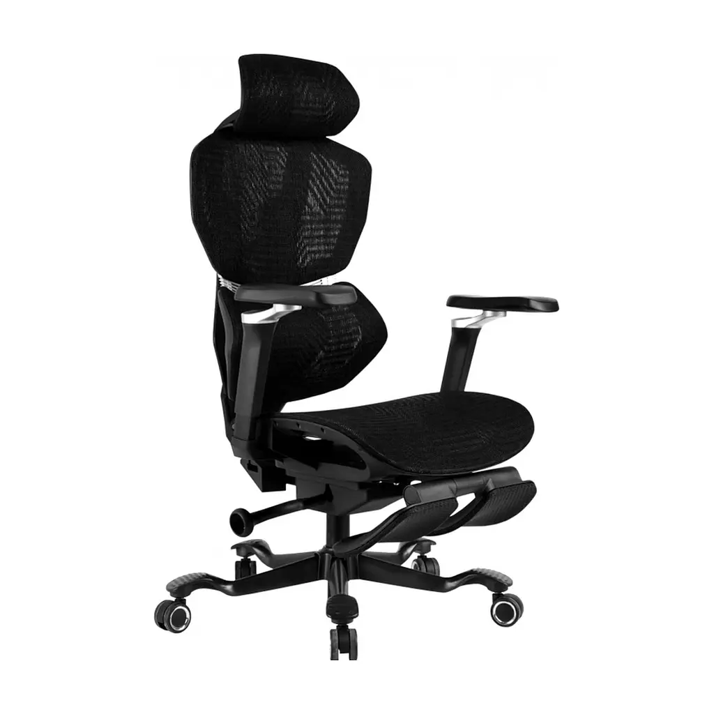 Крісло ігрове GT Racer X-7001 Black (X-7001 Black/Black) - фото 2