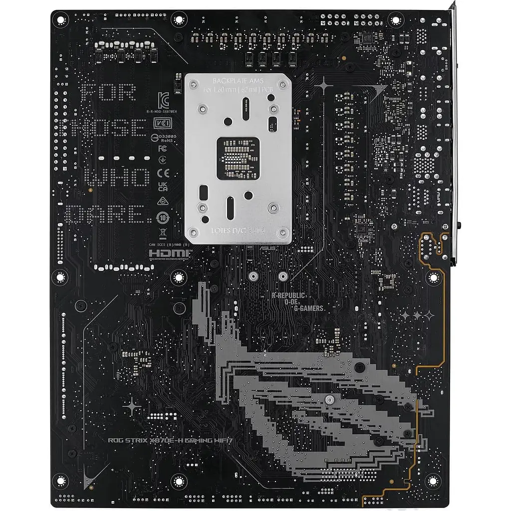 Материнська плата ASUS ROG STRIX X870E-H GAMING WIFI7 (ROG STRIX X870E-H GAMING WIFI7) (Socket AM5, AMD X870E, ATX) - фото 2