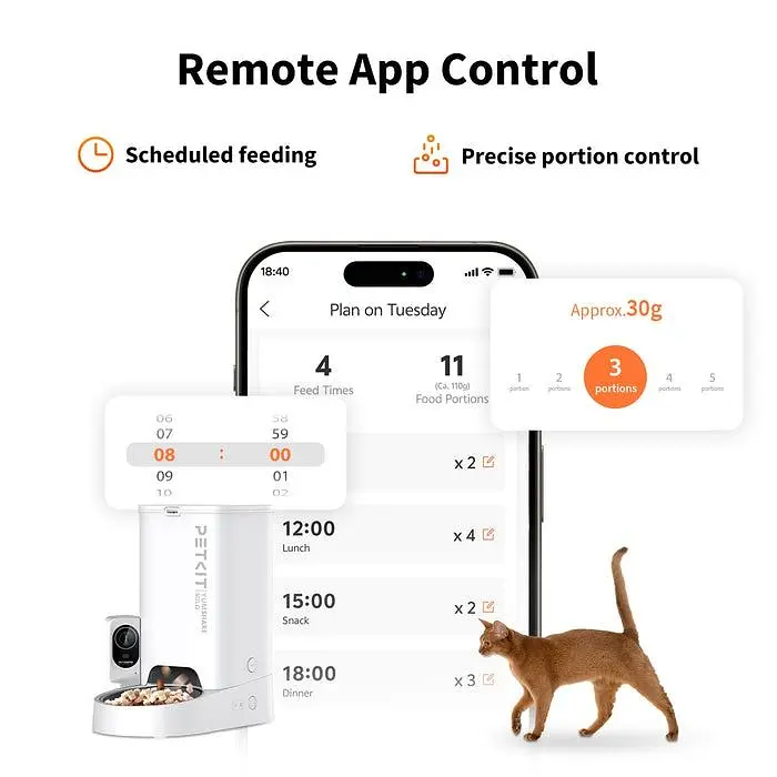 Смарт-годівниця Petkit YumShare Solo with Camera (P571) - фото 5