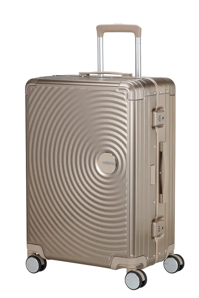 Валіза American Tourister SOUNDBOX ALU 68 см BRONZE 68x47x29 MI3*13002 - фото 4