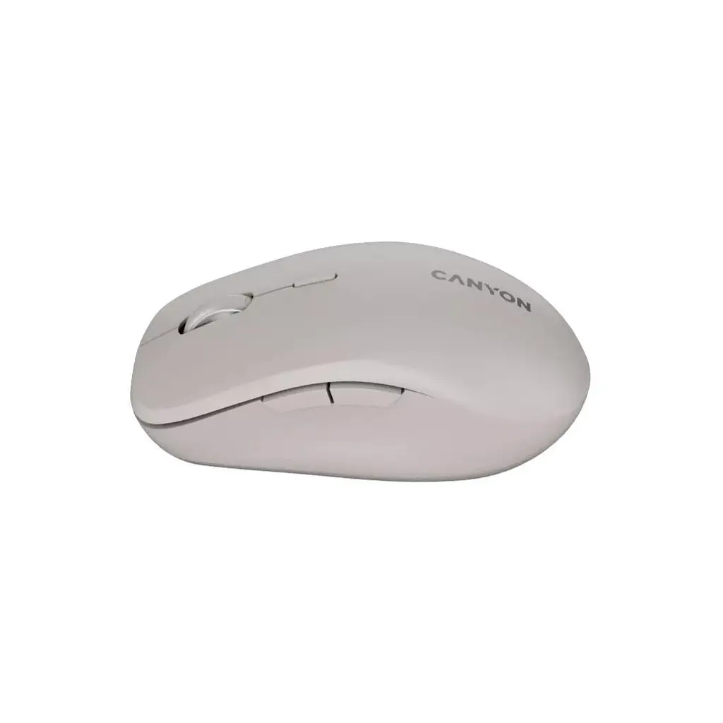 Мишка Canyon MW-12 Wireless/Bluetooth Beige (CNS-CMSW12BG) - фото 3