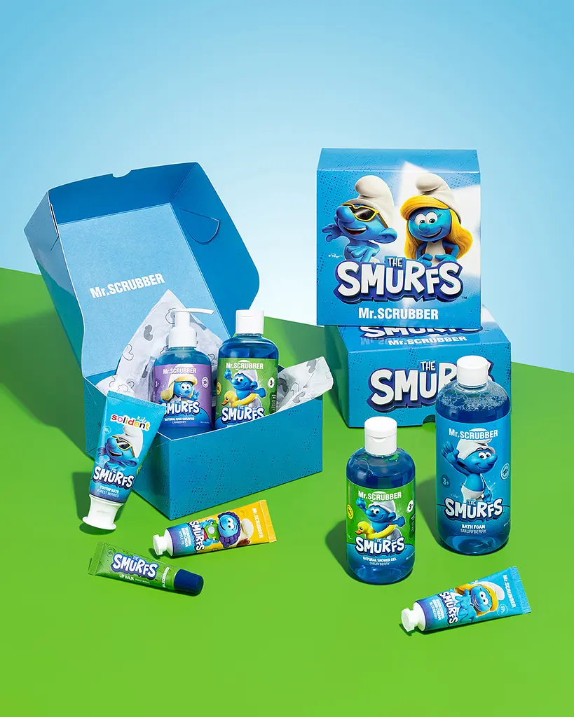 Подарунковий набір Mr.Scrubber The Smurfs  - фото 2