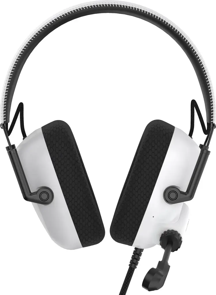 Навушники HF Stereo GamePro Genesis Mercury USB White (HS120W) UA - фото 7