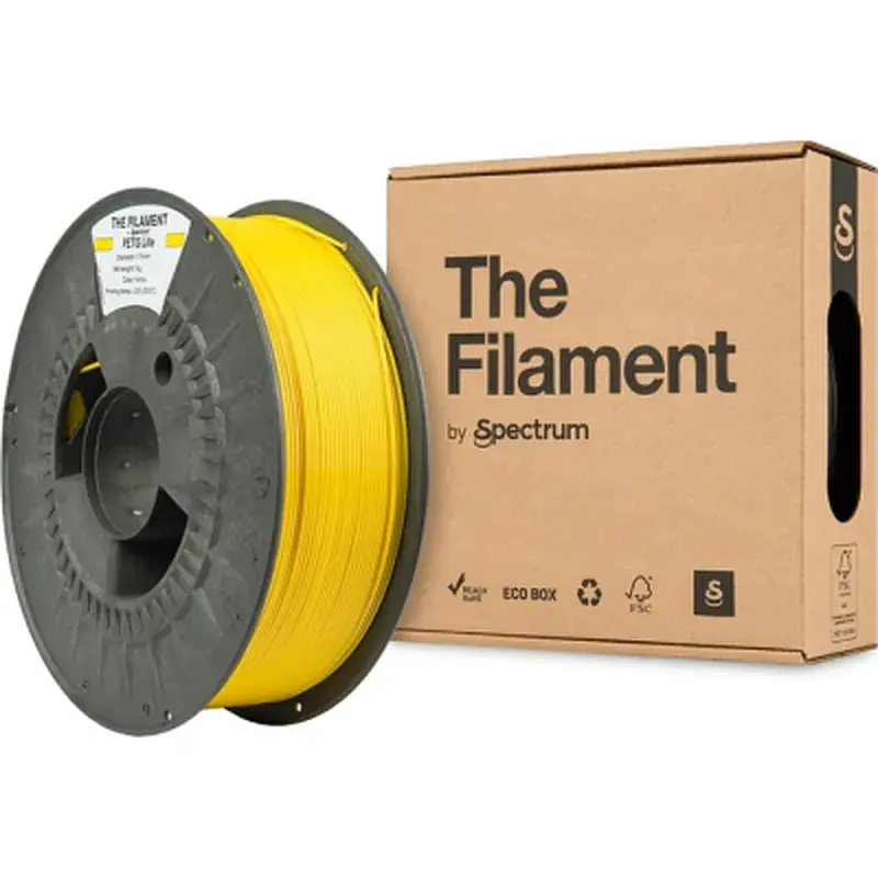 Пластик для 3D-принтера The Filament PETG Lite 1.75mm YELLOW 1kg (TF-24242) - фото 3