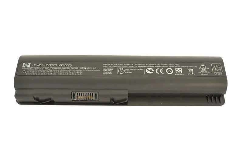 Акумулятор для ноутбука HP Compaq HSTNN-IB79 Pavilion DV6 10.8V Black 4400 mAh - фото 3