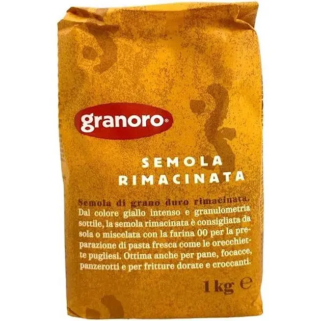 Борошно Granoro Semola Rimacinata 1 кг.