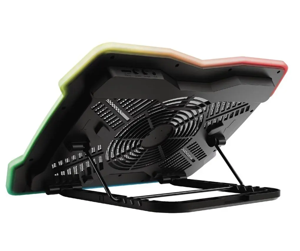 Охолоджувальна підставка для ноутбука Trust GXT1126 Aura RGB LED 15-17.3 дюймів  - фото 2