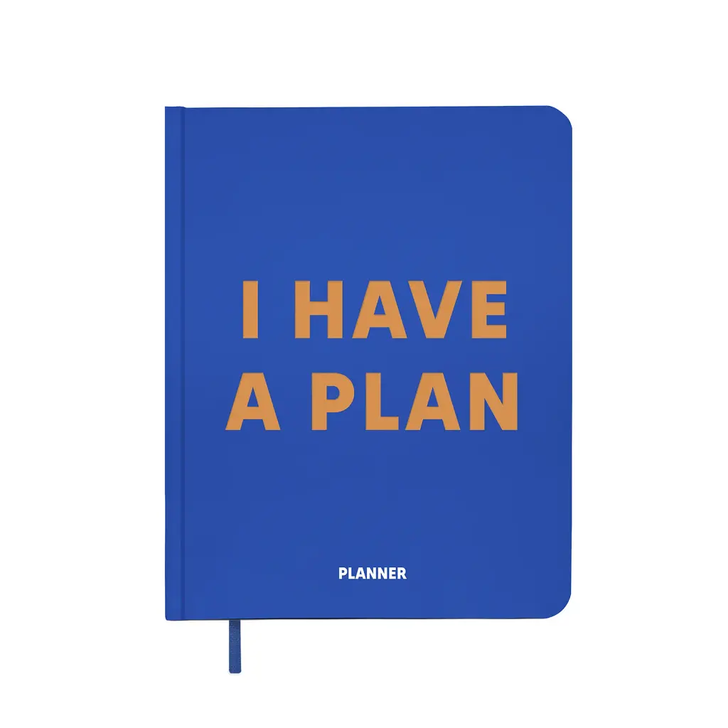 Планер «I HAVE A PLAN» синій