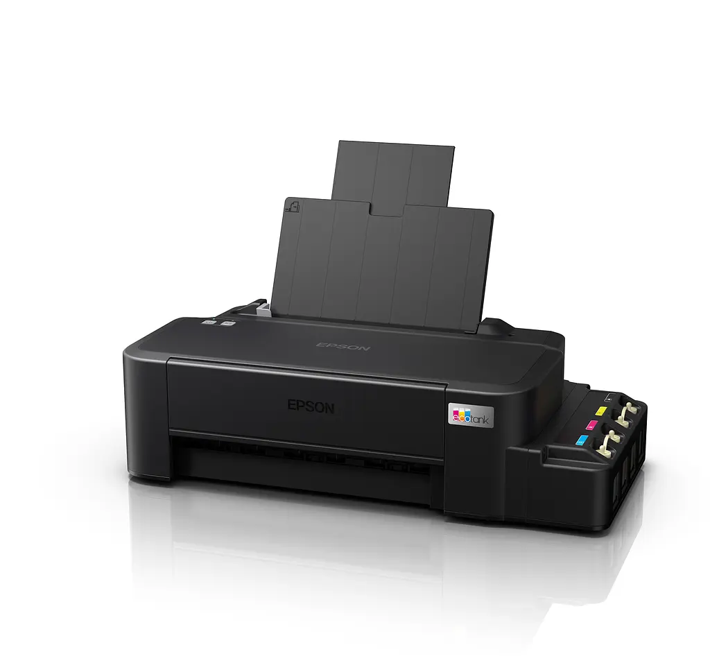 Принтер струменевий колірний A4 Epson L121, Black, 720х720 dpi, до 9/4.8 стор/хв, USB, вбудовані СНПЧ по 40 мл, чорнило 664 (C11CD76414) - фото 5