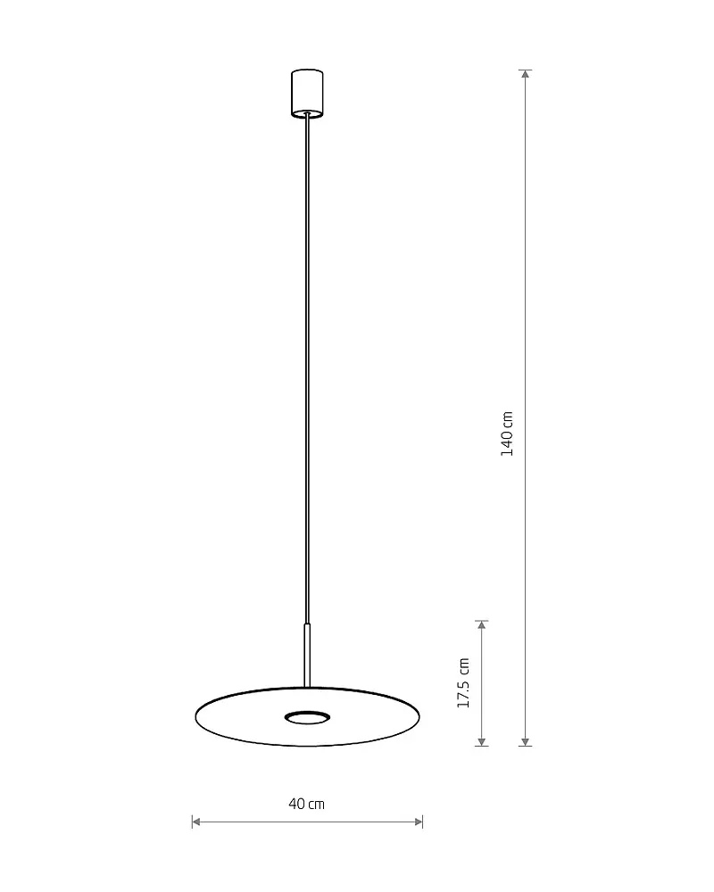 Подвесной светильник, люстра Nowodvorski 11414 Simone GX53 1x12W IP20 Серо-синий - фото 8