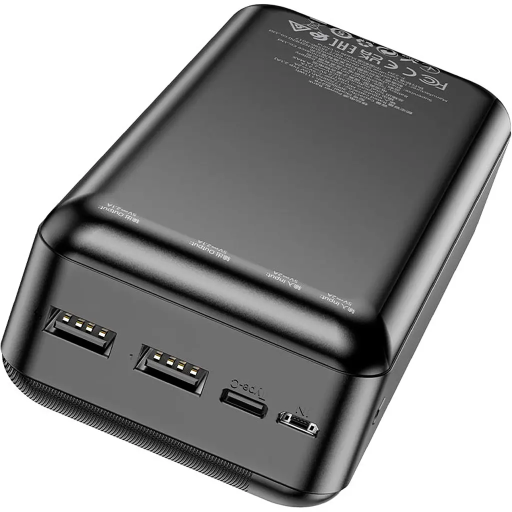 Внешний аккумулятор Borofone Pindar BJ27B 30000mAh 10W Black [109499] - фото 4