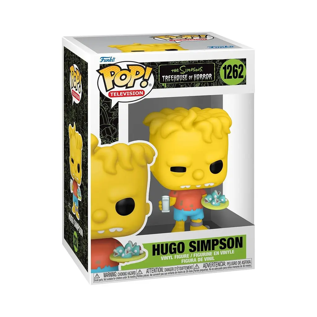 Фигурка Funko Pop Фанко Поп Симпсоны Хьюго Симпсон The Simpsons Hugo Simpson 10 см S HS 1262 - фото 3