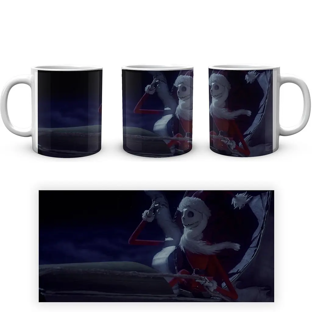 Кружка GeekLand The Nightmare before Christmas Ужас перед Рождеством NBC 13 330 мл белая - фото 4