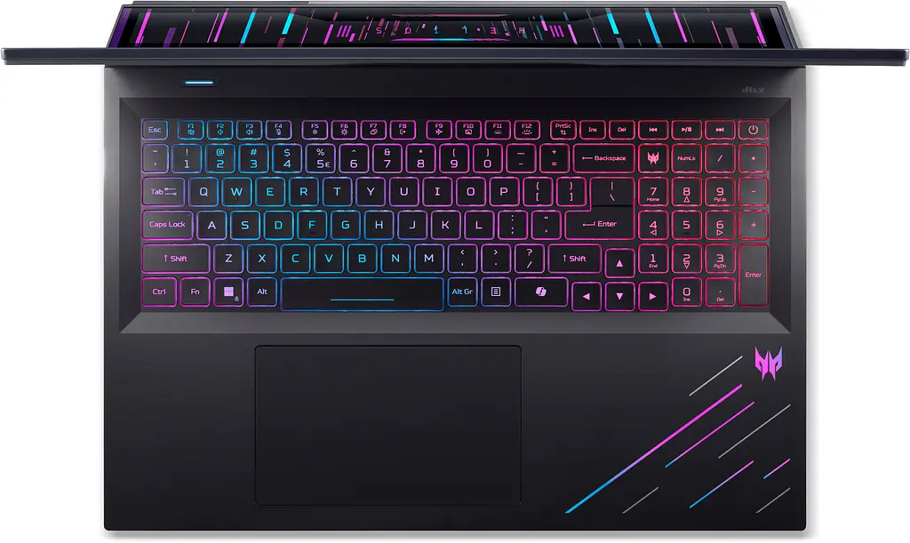 Ноутбук Acer Predator Helios 18 PH18-73 (NH.QVYEX.004), Intel Core Ultra 9275HX (до 5,4 ГГц), 18-дюймовый WQXGA-дисплей, 64 ГБ, SSD на 2 ТБ, NVIDIA GeForce RTX - фото 5