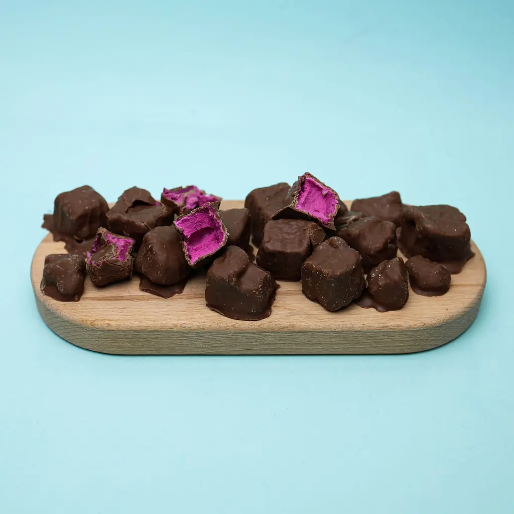 Мороженое сублимированное в молочном шоколаде лесные ягоды, 100г - фото 3