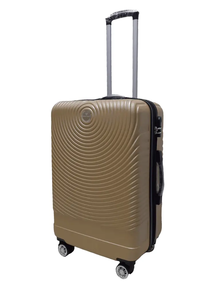 Валіза середня M ABS-пластик Worldline Airtex 652 69×45×29см 88л Шампань - фото 2