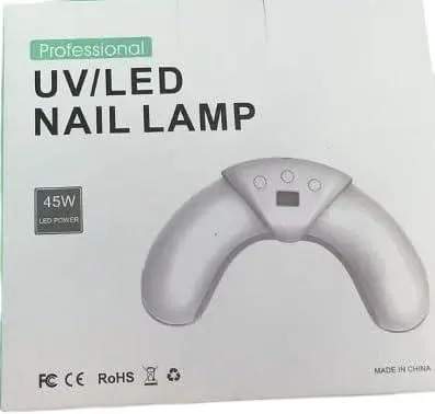 Професійна сушарка для нігтів із таймером IAS 45W UV/LED Nail Lamp 30s/60s, портативна USB Nail Art Curing - фото 2