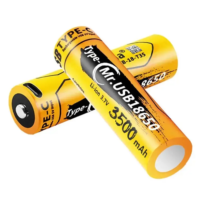 Акумулятор LiitoKala USB-T35-18650 3500mAh (Original) - фото 3