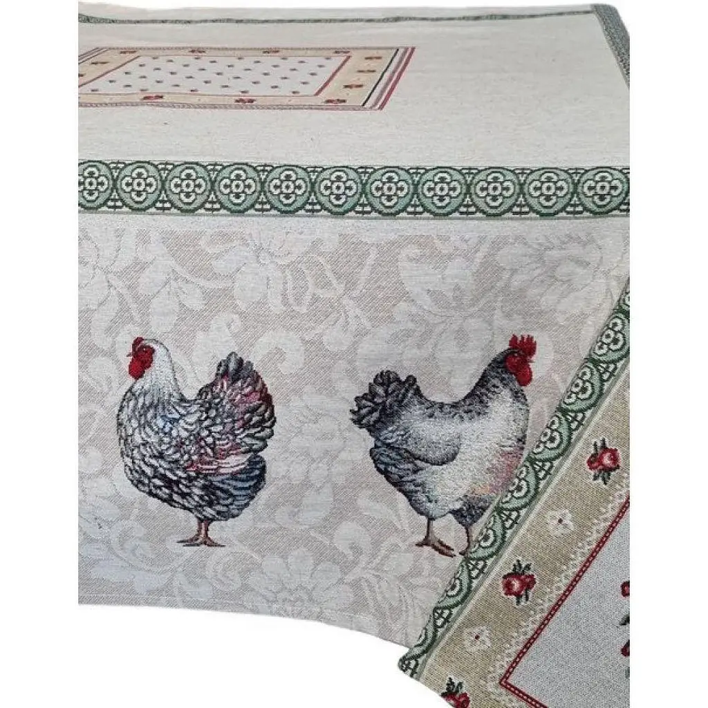 Скатертина Прованс Курочки 135х240 см (25993) - фото 3