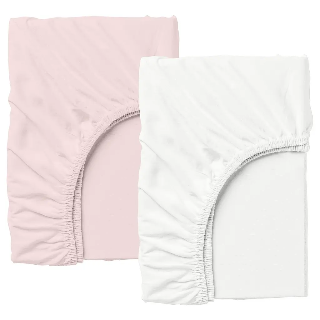 Набір простирадло на резинці 60х120 набір WHITE / ROSE COSAS (4822052061879)