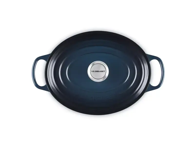 Каструля Le Creuset Signature Cast Iron Oval Casserole 29 cm Nuit (21178291294475) - фото 3