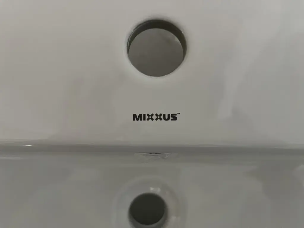 Умывальник мебельный Mixxus Premium Style-1504 1000x480x190 мм с отверстием под смеситель и переливом MP6501, Белый - фото 2