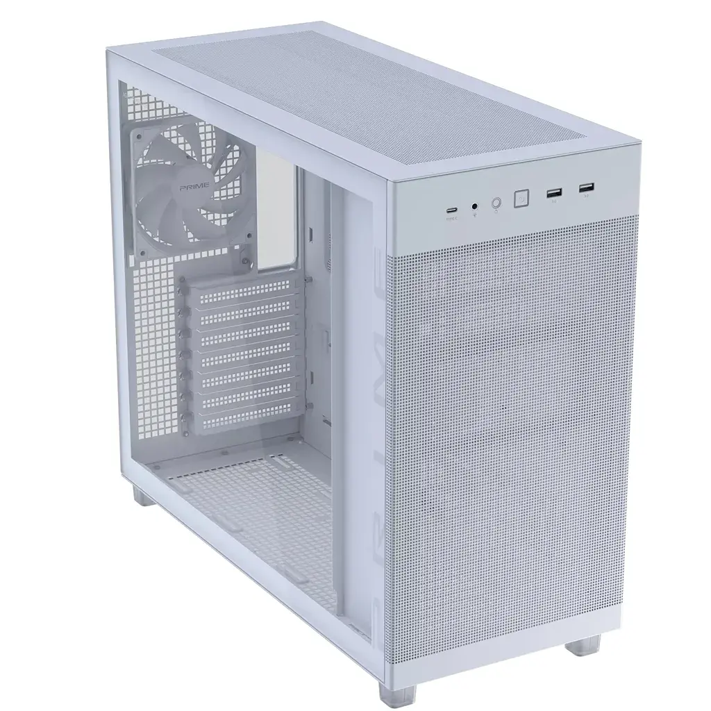 Корпус для ПК ASUS Prime AP303 TG White (90DC00V3-B39010) - фото 4