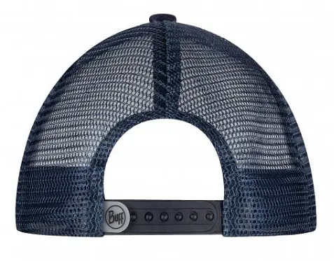 Кепка Buff Kids Trucker Cap kasai night blue Коричневий-Синій - фото 2