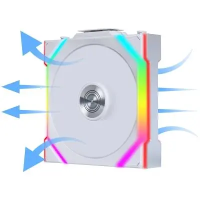 Кулер до корпусу Lian Li Uni Fan SL WIRELESS Reverse, 120-1, Wh (G99.12RSL1W1W.00) - фото 6
