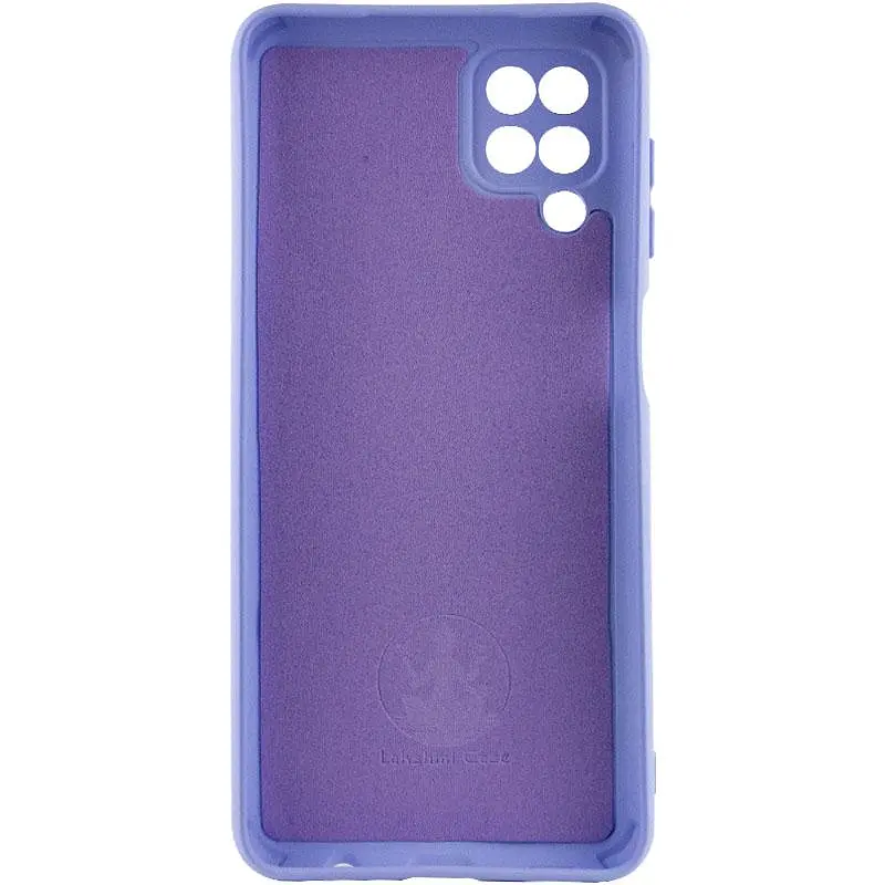 Чохол Silicone Cover Ummi Lakshmi Full Camera (AA) для Samsung Galaxy A12 Бузковий / Dasheen - фото 2