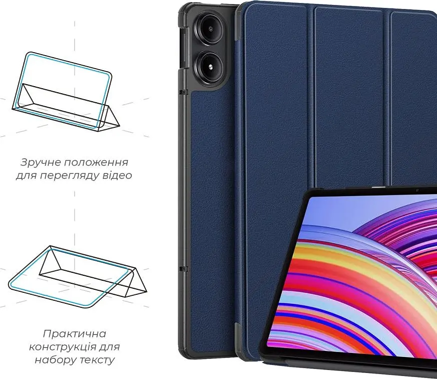 Чохол-книжка Armorstandart Smart Case для Xiaomi Redmi Pad Pro Blue (ARM77455) [106227] - фото 4