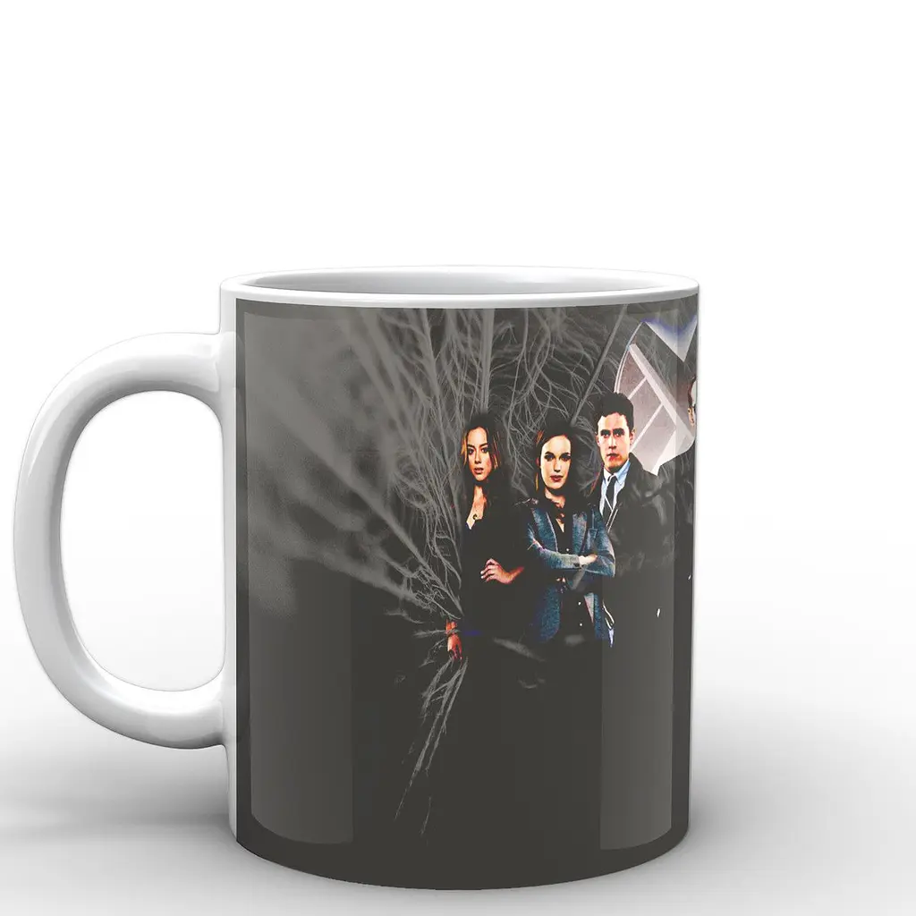 Кухоль GeekLand білі Агенти Щ.И.Т Agents of S.H.I.E.L.D. ефект туману AS.02.009 330 мл білий - фото 2