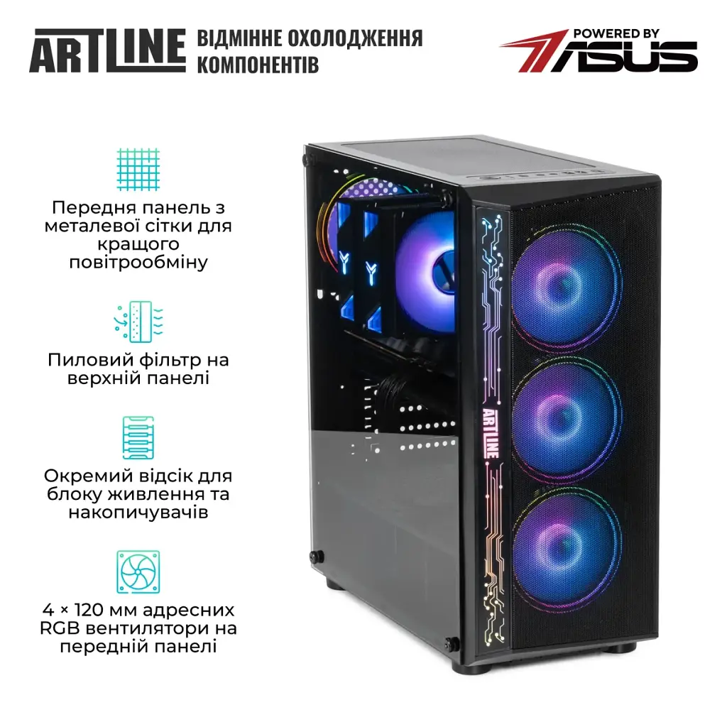 Комп'ютер Artline Gaming X69 Windows 11 Home (X69v41Win) - фото 6