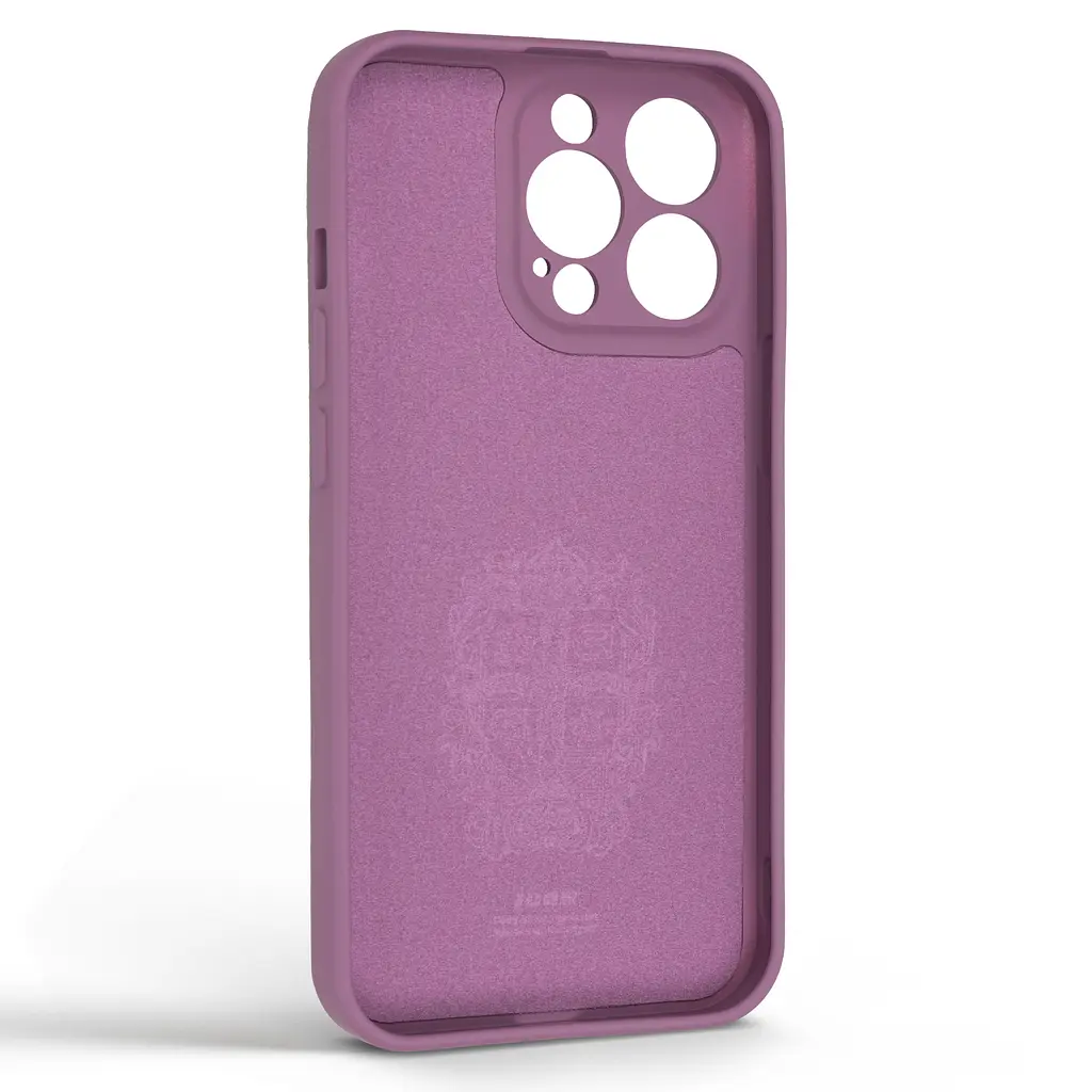 Силиконовый чехол для Apple iPhone 13 Pro, Icon Ring, фиолетовый, панель-накладка, с кольцом-подставкой на 360°, противоударный, возможность использования магнитных держателей, ArmorStandart (ARM68673) - фото 2